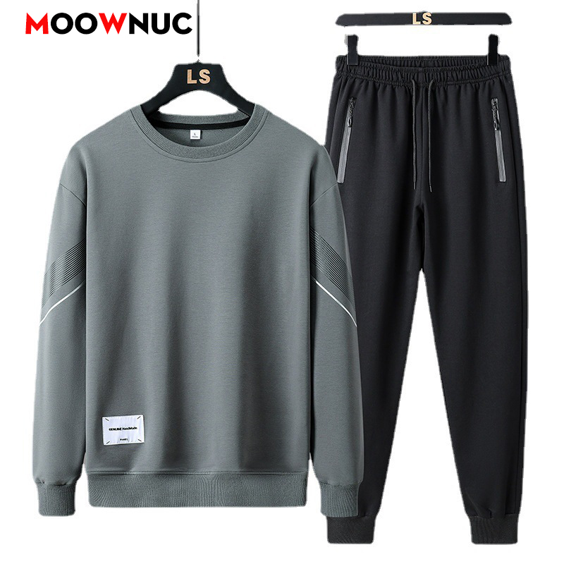 Mens Fashion Streetwear - طقم رياضي كاجوال للرجال من قطعتين،