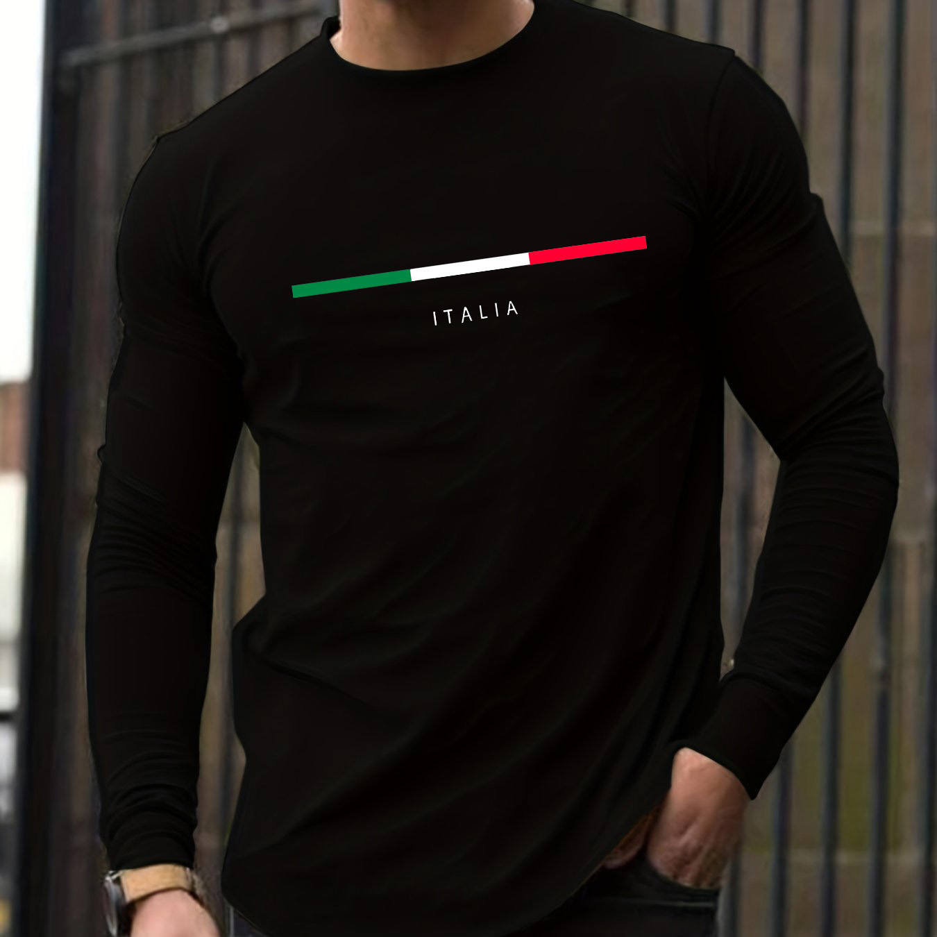 Men'S Fashion Trends 2025 - تي شيرت رجالي من القطن الخالص