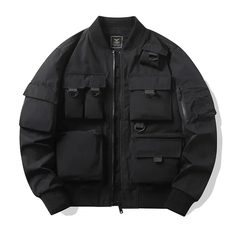 Bomber Jacket Men - الرجال سترة واقية منفوخ البيسبول معطف