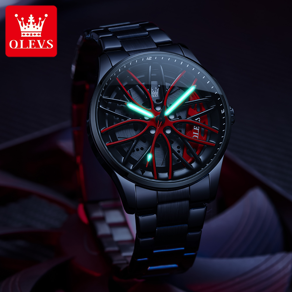Men'S Fashion Hub - ساعة OLEVS للرجال، ساعة كوارتز أصلية