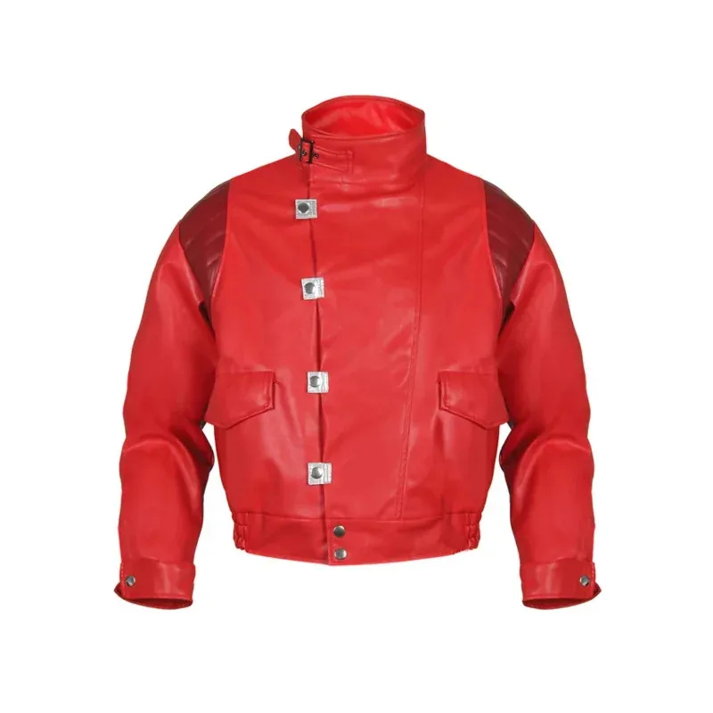 Bomber Jacket Men - ADFF15DY20 سترة أكيرا كانيدا للرجال حمراء،