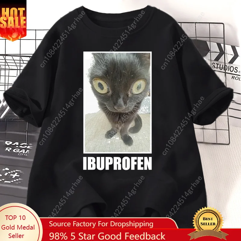 Men'S Fashion V Neck T Shirts - تي شيرتات برسومات قطط مضحكة بطبعة