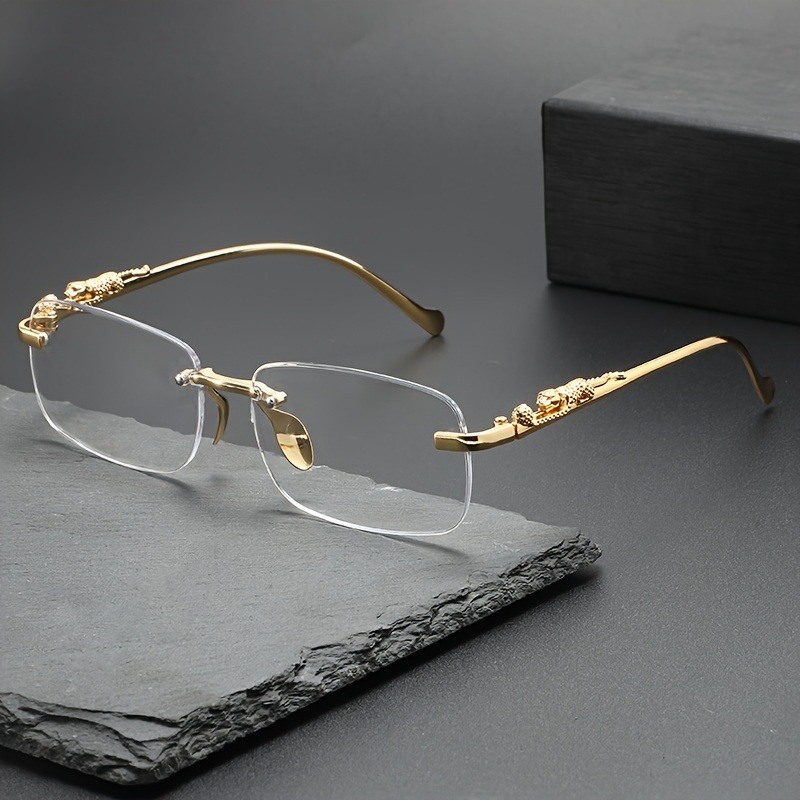 Men'S Fashion Glasses - نظارات شمسية معدنية بدون إطار للرجال