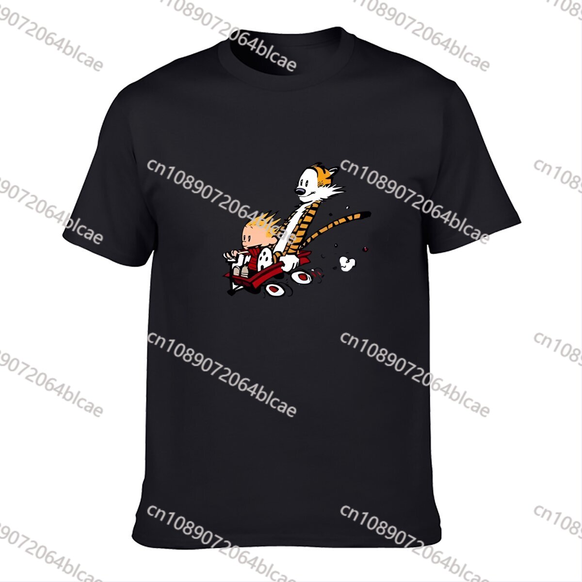 Mens Fashion Combination - C-Calvin وH-Hobbes تي شيرت المرأة زوجين