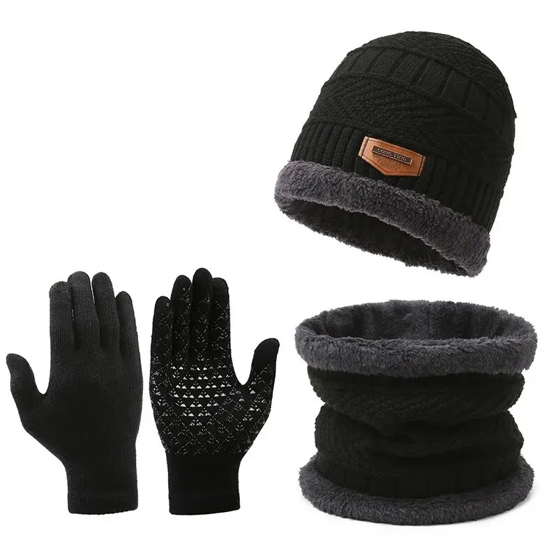 Men'S Fashion Website - خط عنق ثلاث قطع، قبعة رجالية