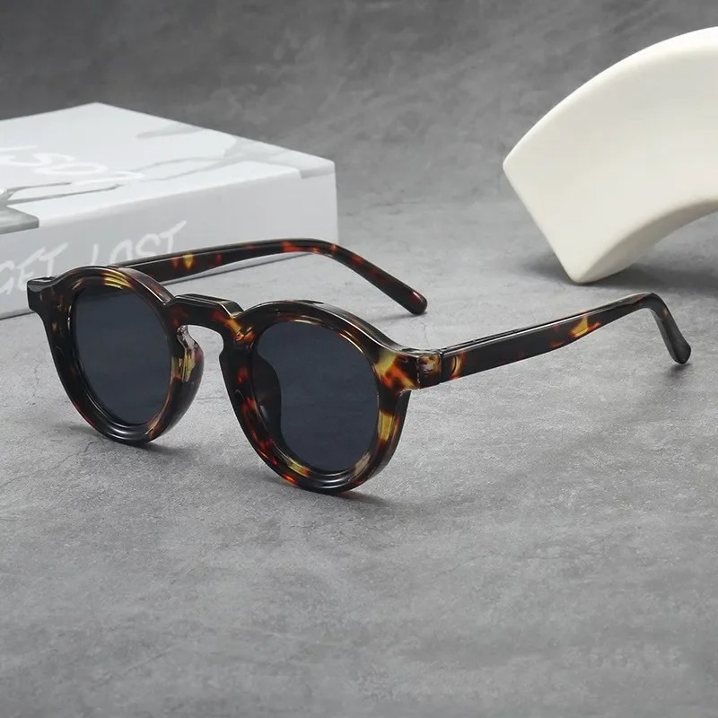 Men'S Fashion Glasses - نظارات شمسية دائرية عالية الجودة للنساء