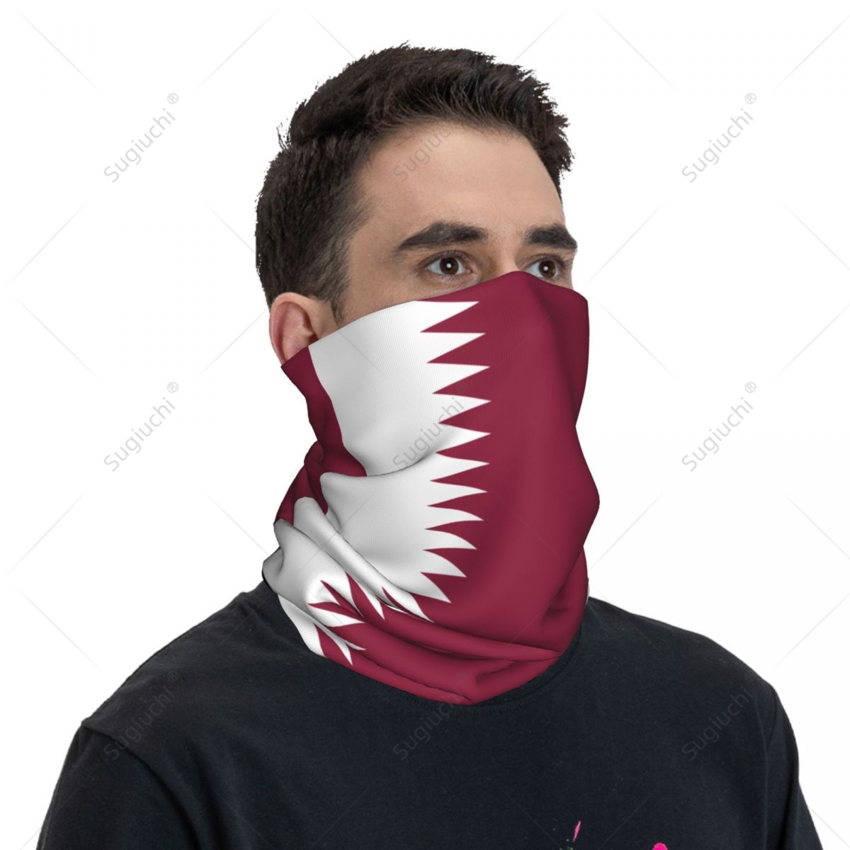 وشاح رقبة للجنسين بتصميم علم ق - مراجعة Men'S Fashion Qatar وسعره