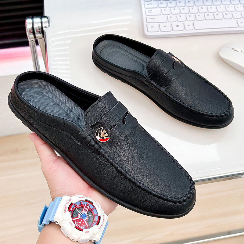 أحذية بدون كعب جلدية مانعة للا - مراجعة Men'S Fashion Loafers وسعره