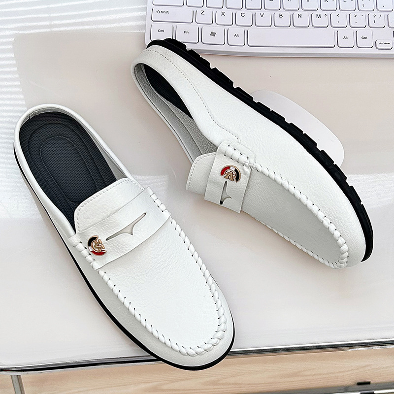 أحذية بدون كعب جلدية مانعة للا - مراجعة Men'S Fashion Loafers وسعره