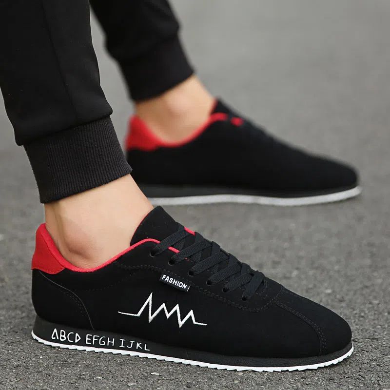 أحذية رياضية رجالية حمراء منخف - مراجعة Mens Fashion Trainers 2025 وسعره