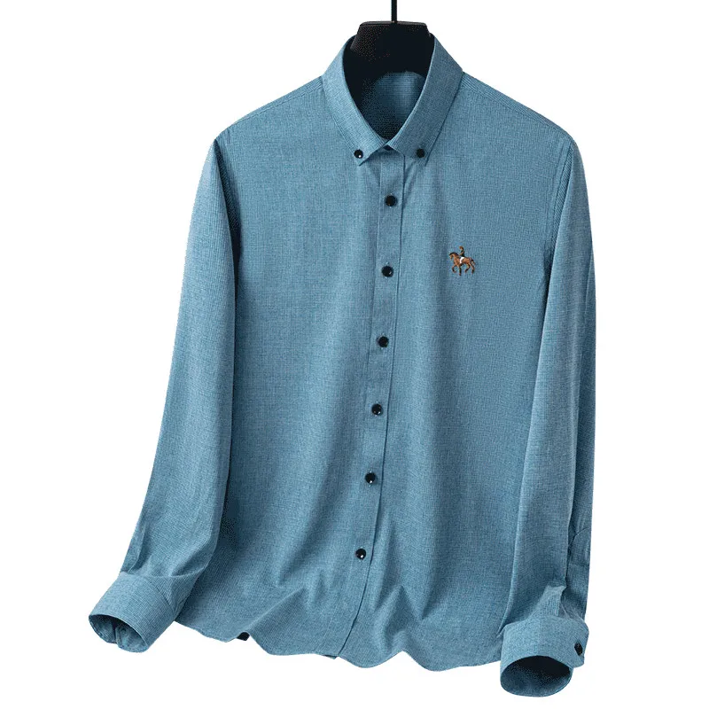 قميص رجالي بأكمام طويلة على ال - مراجعة Dress Shirt Non-Iron وسعره