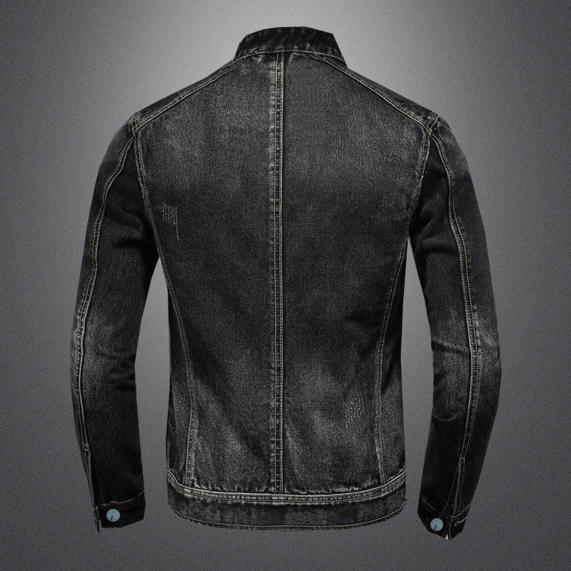 الرجال Vintage الوقوف طوق الطي - مراجعة Bomber Jacket Men وسعره