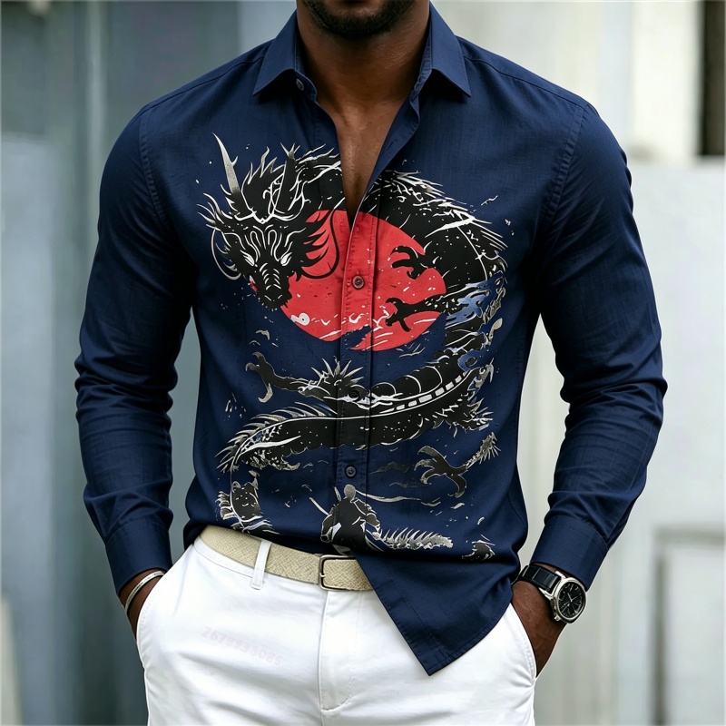 قميص رجالي جديد لعام 2026 بنمط - مراجعة Mens Fashion Streetwear وسعره