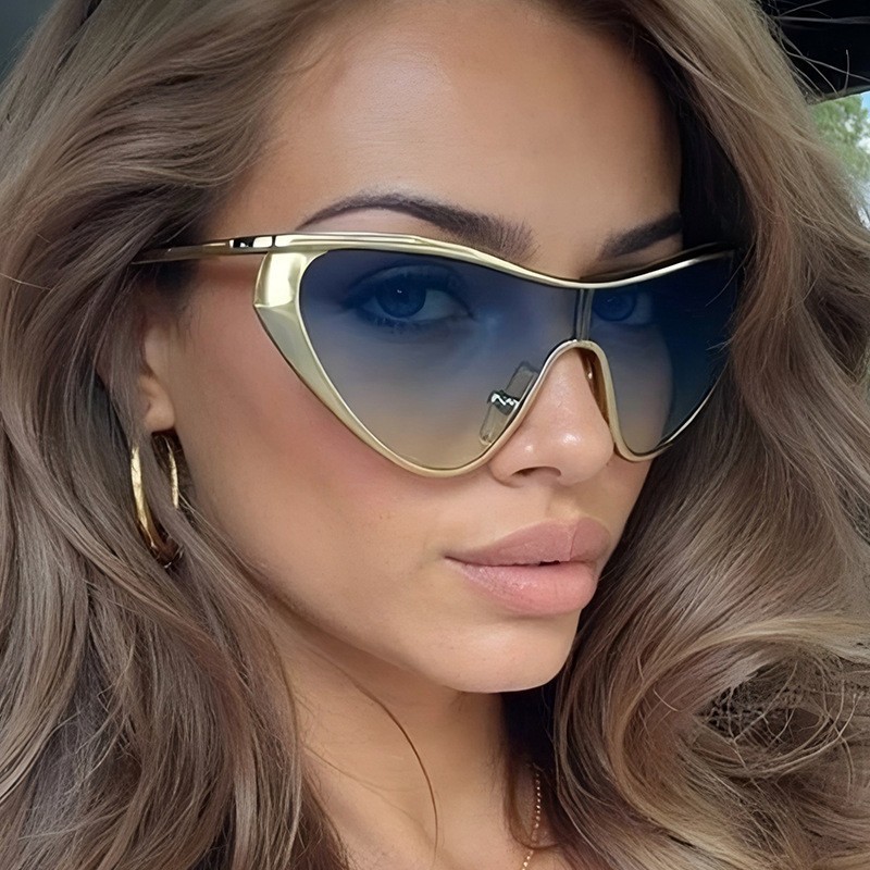 نظارات شمسية بدون إطار بتصميم  - مراجعة Men'S Fashion Rimless Glasses وسعره