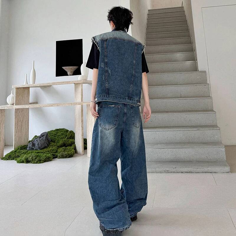 LUZHEN 2026 أطقم صيفية من قطعت - مراجعة Mens Fashion Streetwear وسعره