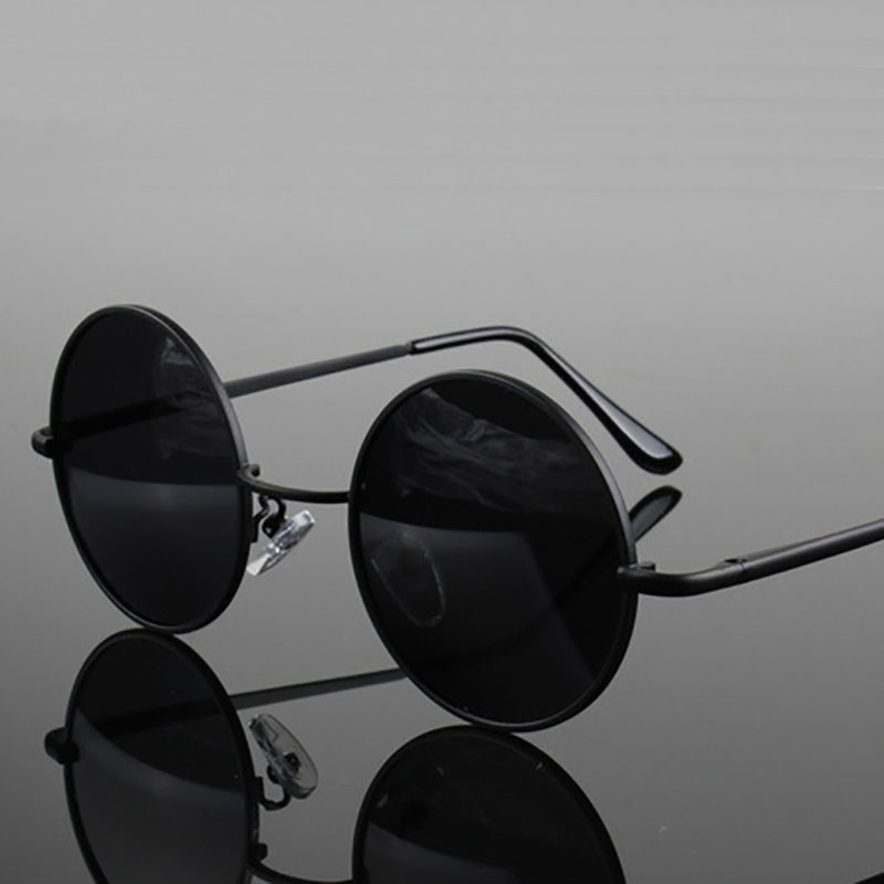 نظارات شمسية دائرية عتيقة الطر - مراجعة Men'S Fashion Glasses وسعره