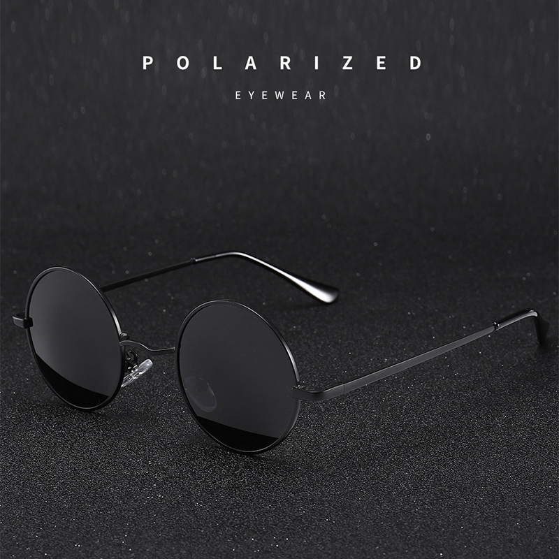 نظارات شمسية دائرية عتيقة الطر - مراجعة Men'S Fashion Glasses وسعره