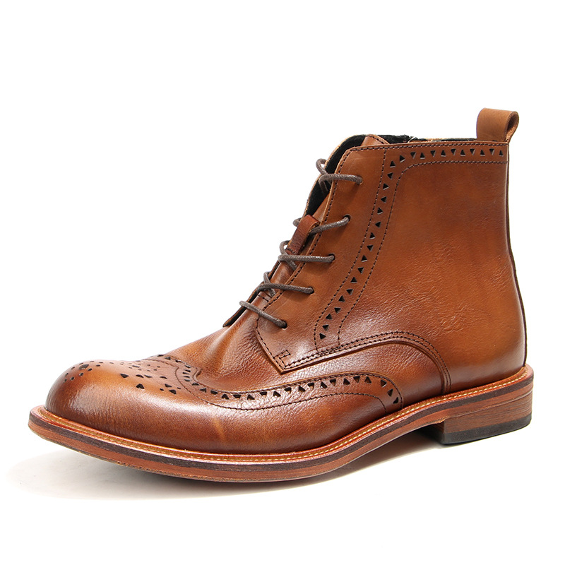 خمر رجل الكاحل تشيلسي الأحذية  - مراجعة Mens Fashion Vintage وسعره