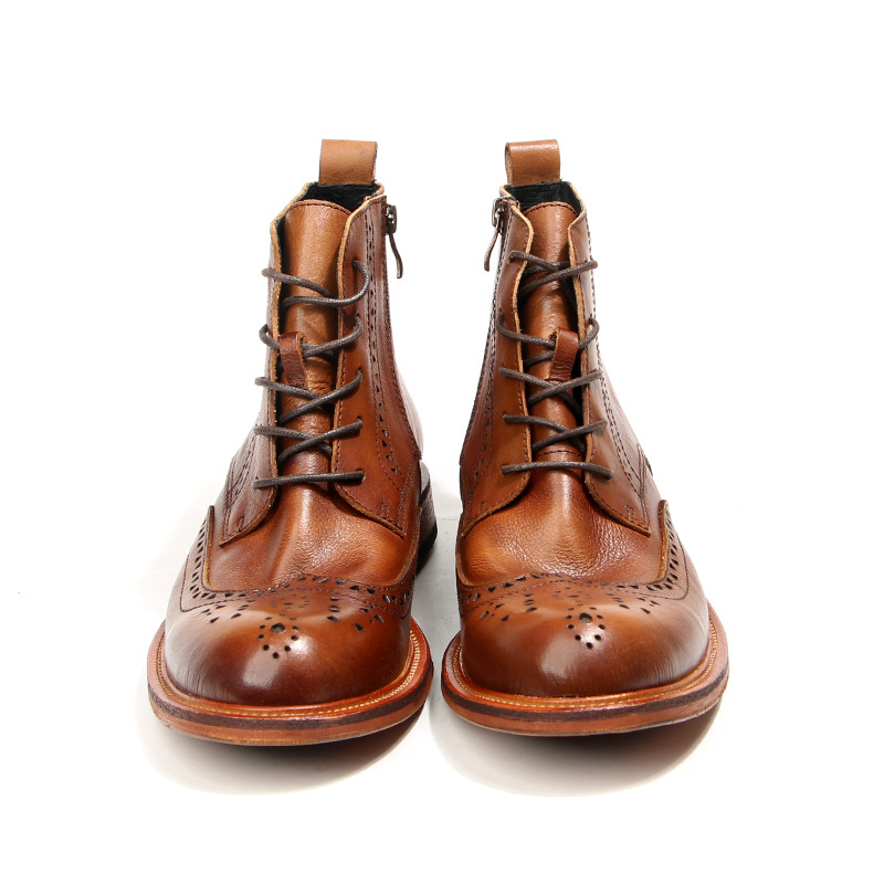 خمر رجل الكاحل تشيلسي الأحذية  - مراجعة Mens Fashion Vintage وسعره