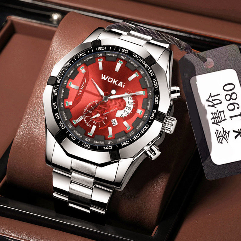 ساعة رياضية أنيقة جديدة للرجال - مراجعة Men'S Fashion Quartz Watch Wokai وسعره