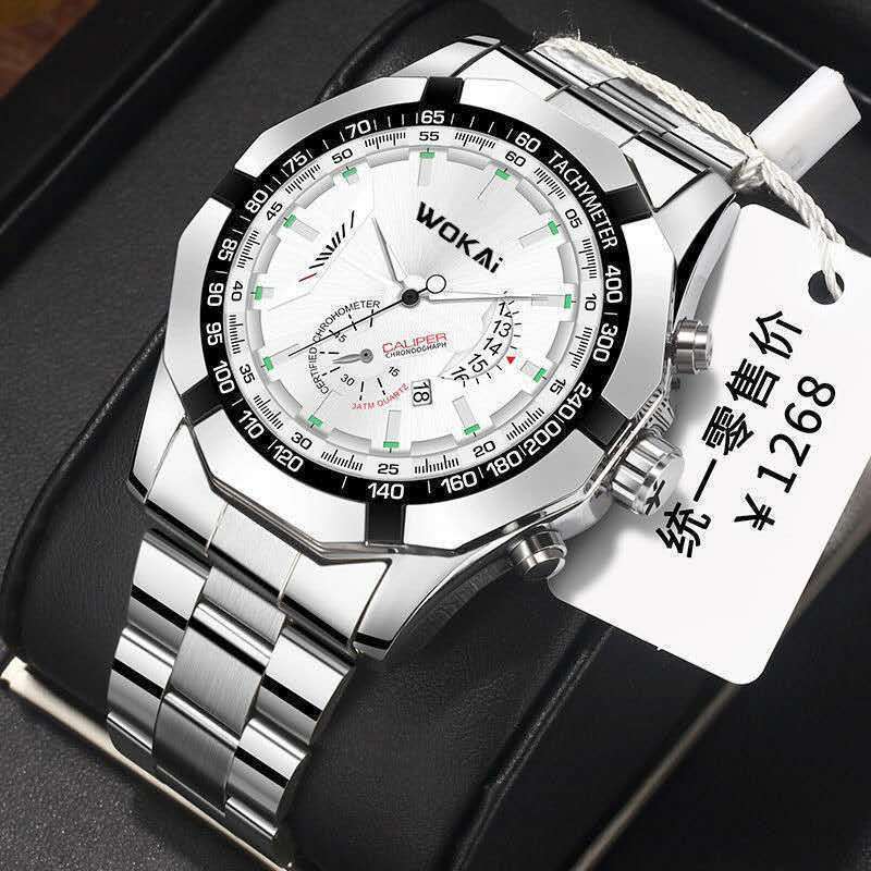 ساعة رياضية أنيقة جديدة للرجال - مراجعة Men'S Fashion Quartz Watch Wokai وسعره