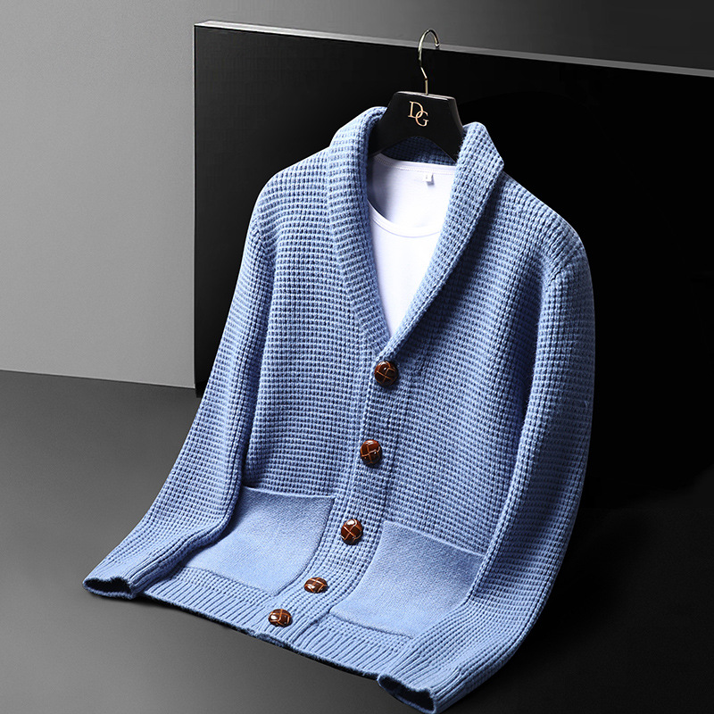 جاكيت فاخر منسوج عالي الجودة،  - مراجعة Men Fashion Korean Style وسعره