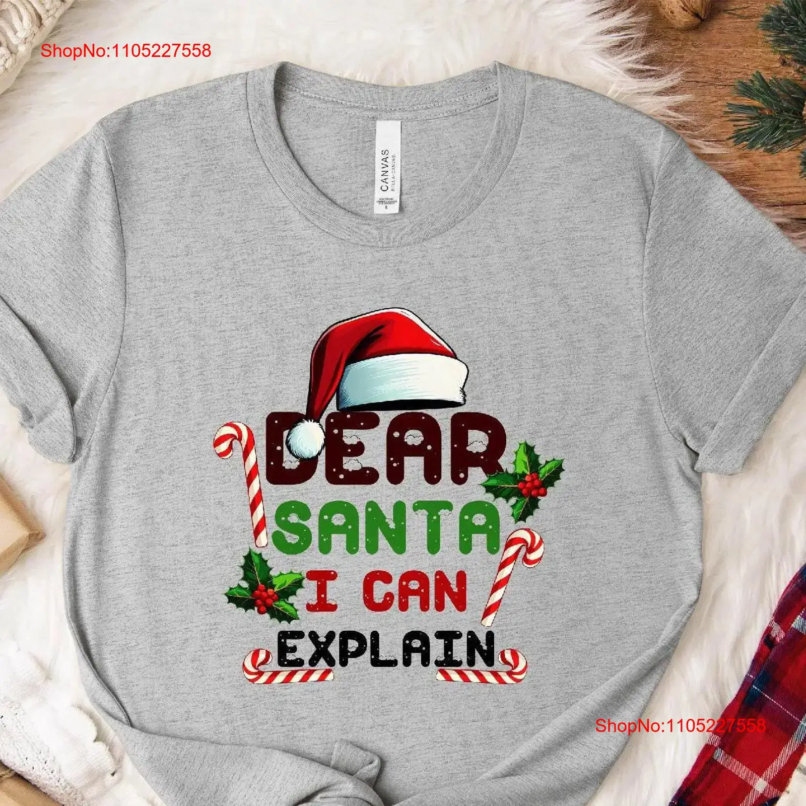 تي شيرت Dear Santa I Can Expla - مراجعة Men'S Fashion Explained وسعره