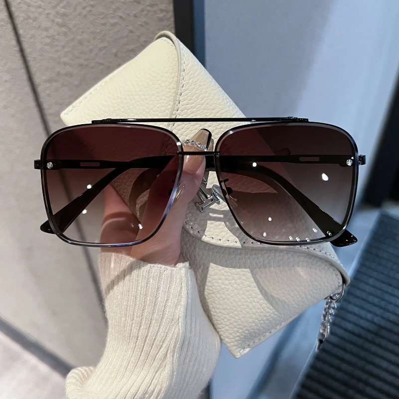 نظارات شمسية مربعة للرجال بإطا - مراجعة Men'S Fashion Glasses وسعره