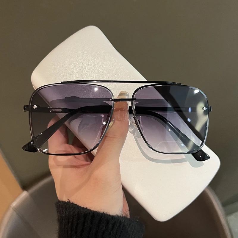 نظارات شمسية مربعة للرجال بإطا - مراجعة Men'S Fashion Glasses وسعره