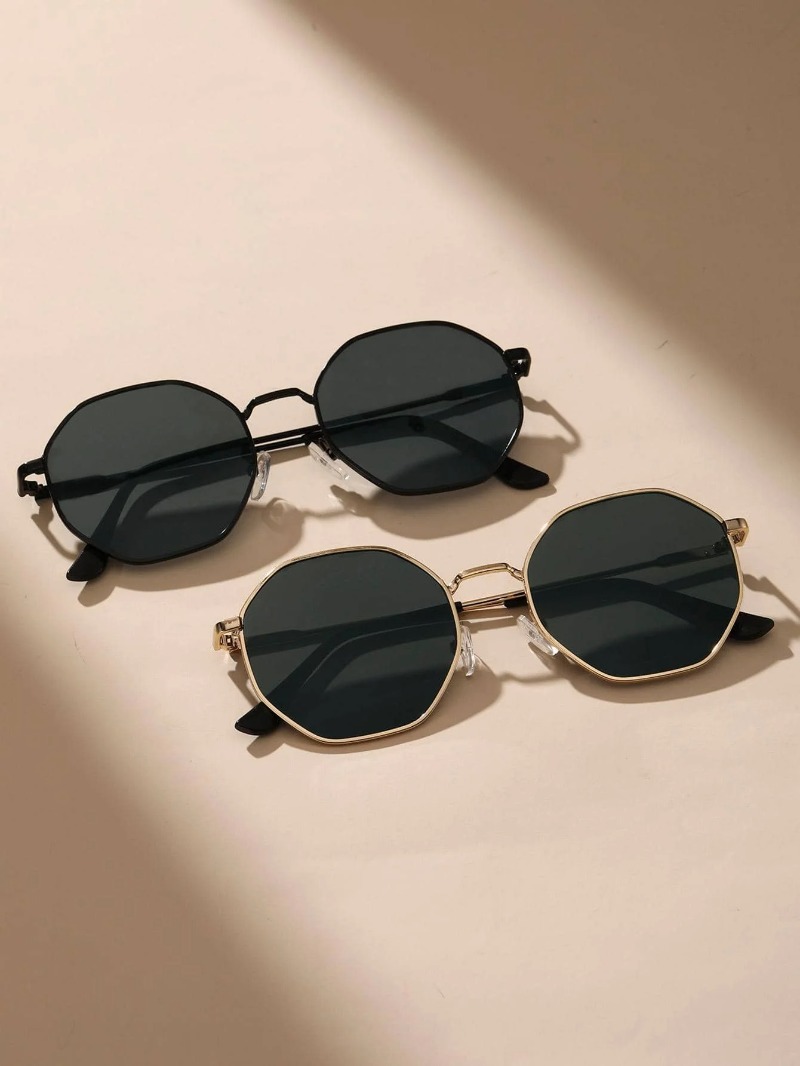 1/3 قطعة نظارات شمسية بإطار مع - مراجعة Men'S Fashion Glasses وسعره