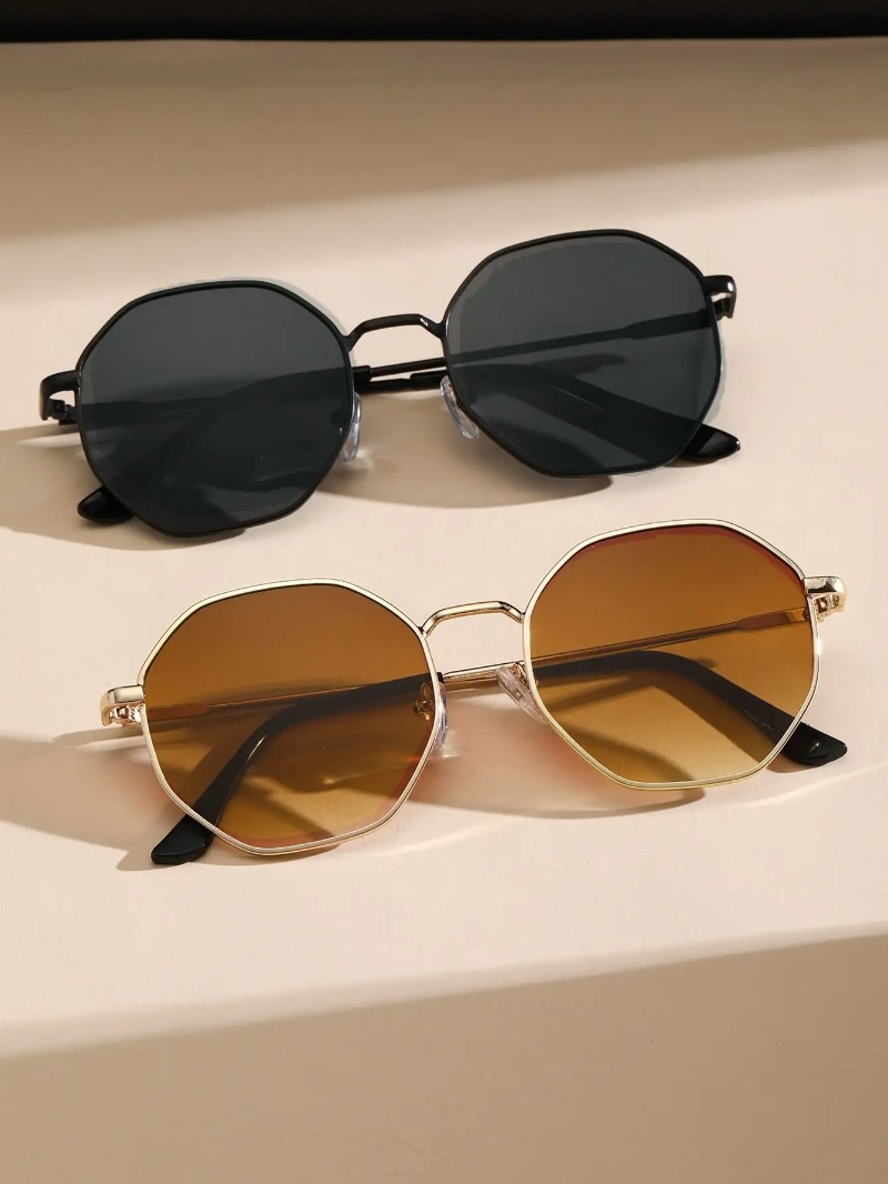 1/3 قطعة نظارات شمسية بإطار مع - مراجعة Men'S Fashion Glasses وسعره