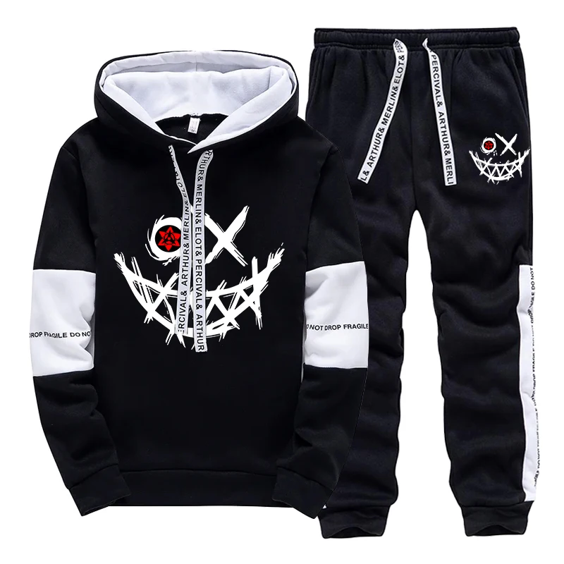 طقم رجالي/هودي/بنطلون خريف 202 - مراجعة Mens Fashion Streetwear وسعره
