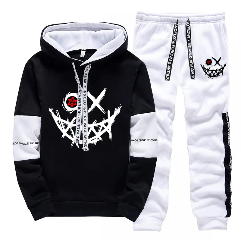 طقم رجالي/هودي/بنطلون خريف 202 - مراجعة Mens Fashion Streetwear وسعره