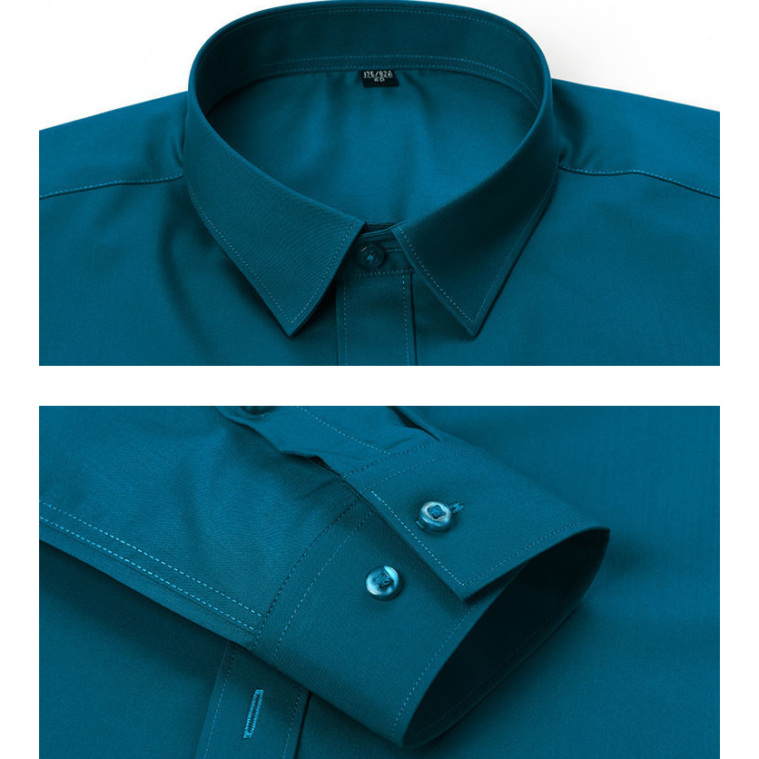 تمتد طويلة الأكمام قميص للرجال - مراجعة Dress Shirt Non-Iron وسعره