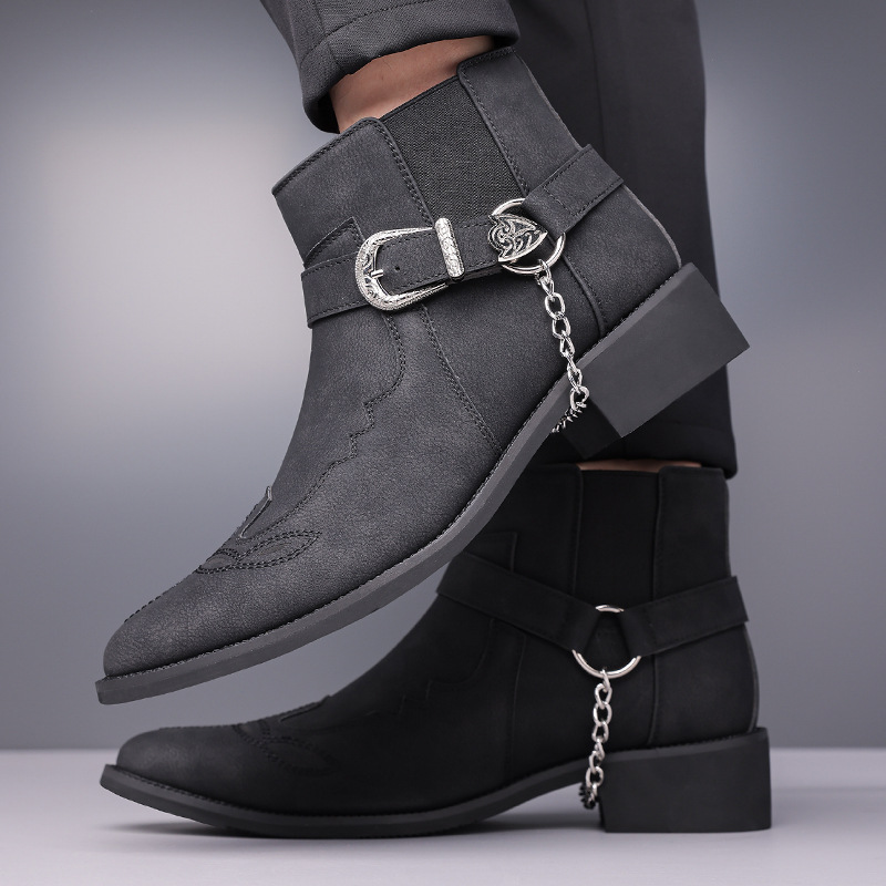 أحذية رجالية عصرية جديدة بتصمي - مراجعة Mens Fashion Vintage وسعره