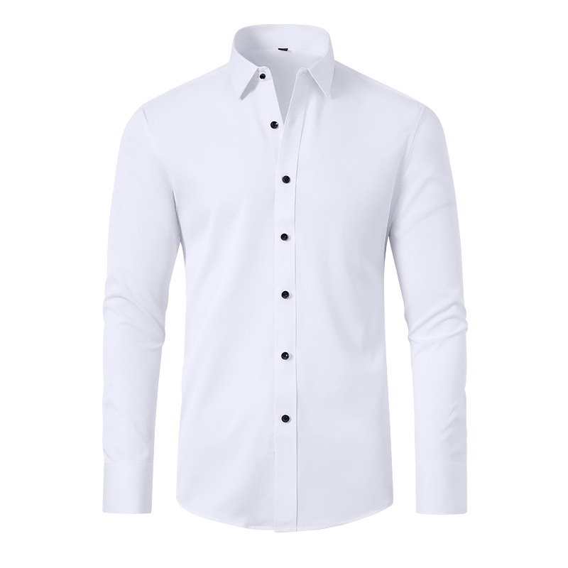 قميص رجالي كاجوال بأكمام طويلة - مراجعة Dress Shirt Non-Iron وسعره