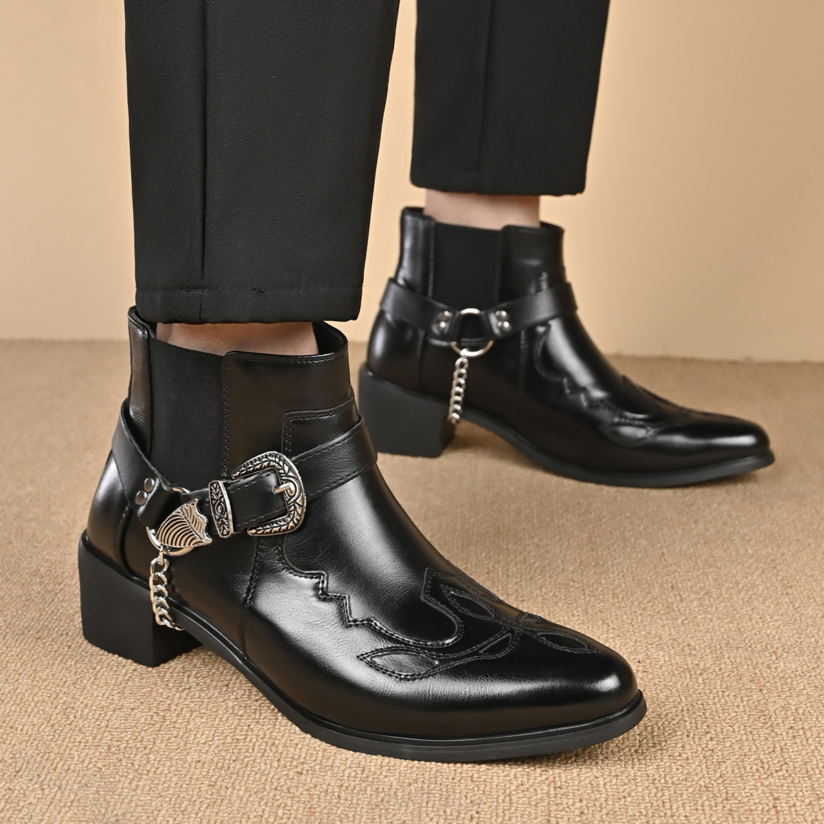 أحذية رجالية عصرية 2026: بوت ك - مراجعة Mens Fashion Vintage وسعره