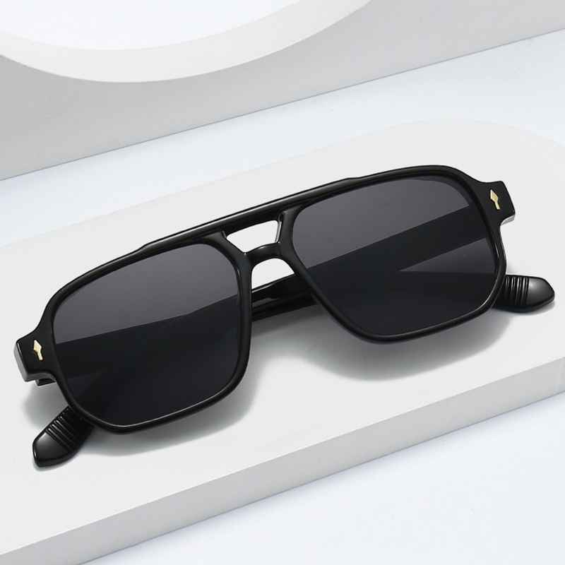 نظارات شمسية مربعة للرجال بتصم - مراجعة Men'S Fashion Glasses وسعره