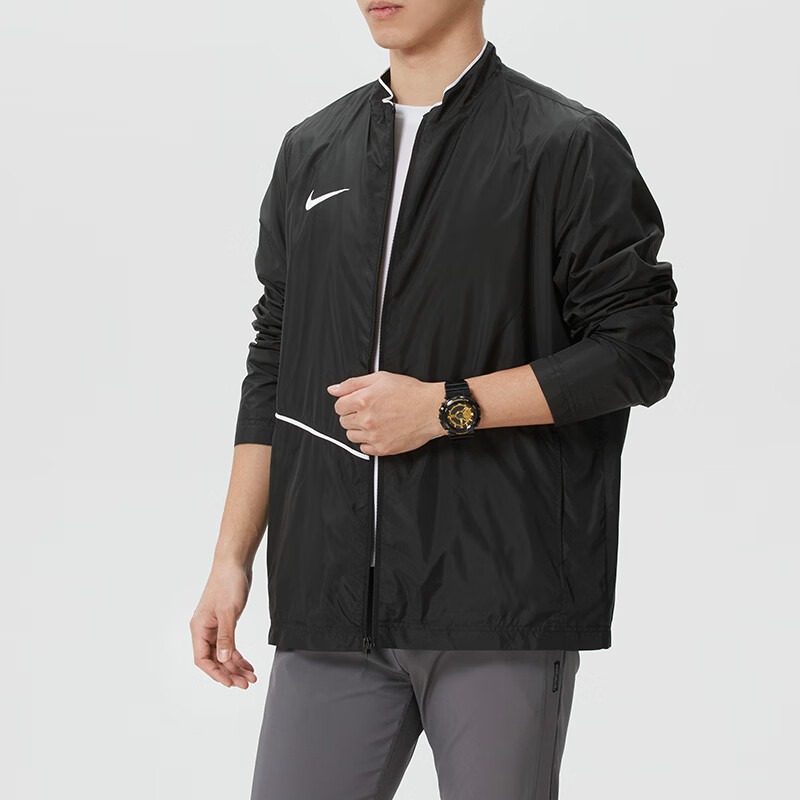 جاكيت نايكي بومبر بتصميم مخطط  - مراجعة Bomber Jacket Men وسعره